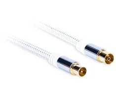 Antenos bendraašis kabelis - antena (vyriška) - antena (moteriška) ilgis: 1,5 m AQ Premium