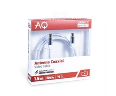 Antenos bendraašis kabelis - antena (vyriška) - antena (moteriška) ilgis: 10,0 m AQ Premium