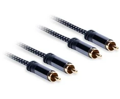 Jungiamasis laidas 2xRCA-2xRCA Digital Ilgis: 1,5m AQ Premium