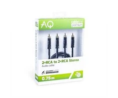 Jungiamasis laidas 2xRCA-2xRCA Digital AQ Premium Ilgis: 3,0m