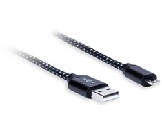 USB 2.0 A - Micro-B laidas, AQ Premium Ilgis: 1,0 m AQ Premium