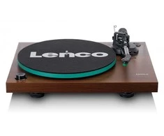 Patefonas Lenco LBT-225WA su Bluetooth, tamsiai rudas