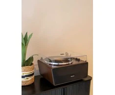 Lenco LS-470WA - Hi-Fi patefonas su garsiakalbiais ir Bluetooth