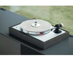 Pro-Ject Leather It G antistatinis ir antirezonansinis odinis kilimėlis – pilka