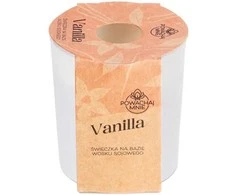 Aquolina Natūrali žvakė "Smell Me" su vanilės kvapu, 130ml, balta