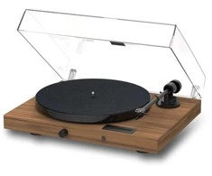 Patefonas Pro-Ject JukeBox E1 su OM5e galvute ir Bluetooth, Graikiško riešuto spalvos