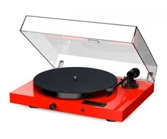 Patefonas Pro-Ject JukeBox E1 su OM5e galvute ir Bluetooth, Raudonas