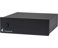 „Pro-Ject Phono Box S2“ – Phono išankstinis stiprintuvas MM ir MC galvutėms, juodas
