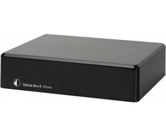 Patefono priešstiprintuvis Pro-Ject Record Box E, Juodas