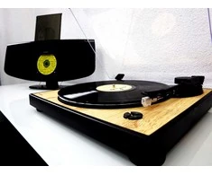 Rinkinys stereo / Cyfrowa mini muzikinis centras su gramofonem THOMSON TT300 &amp; MIC400