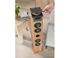 Muzikinis centras Stereo Sistema - Thomson Garso Bokštas 60W CD USB SD Radijas Aux Juodos Spalvos.
