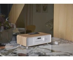 Muzikinis centras Thomson MIC301IDABBT - Mikrofonų sistema su CD/MP3/USB/FM/DAB+ ir „Bluetooth“ - balta