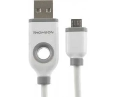 THOMSON THCABLEMIC2A - greitas laidas - Micro USB, 1m, baltas