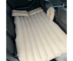 Roger Automobilinės lovos čiužinys pripučiamas + pompa smėlio spalvos