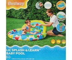 BESTWAY 52378 Burbulų baseinas su rūšiuotuvu