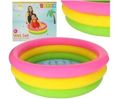 BESTWAY 57107 Vaikiškas vaivorykštinis sodo baseinas
