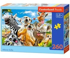 Castorland Dėlionė 260 vnt. - Afrikos gyvūnai