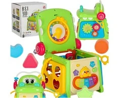 Mokomasis rūšiavimo kubas su pianinu 4in1
