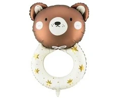 Folijos balionas Rattle bear 45cm x 67cm