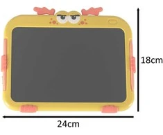 LCD rašymo / piešimo lentelė 10 colių, Geltona