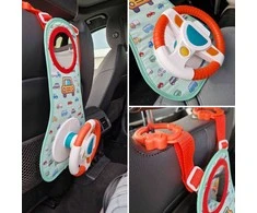 Interaktyvus automobilio vairas su garsu