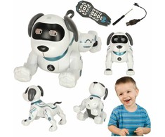 RC robotas šuo šokinėja vaikšto