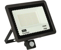 Lauko LED prožektorius su judesio jutikliu, 100W