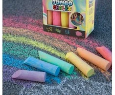 Jumbo storio grindinio kreida 15 el.