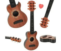 Ikonka Vaikiška gitara, 46,5 cm, ruda/juoda
