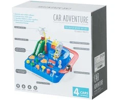 Ikonka Interaktyvi žaislinė automobilių trasa