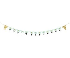 Party Deco Laimingo gimtadienio taurės baneris 2,5 m