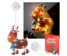 LED pakabinamas apšvietimas Kalėdų dekoracijos šiaurinis elnias
