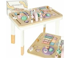 KIK Lulilo montessori pastelinis manipuliacinis stalas