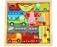 Medinė dėlionė - rask tinkamą vietą Transportas