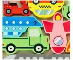 Medinė dėlionė - rask tinkamą vietą Transportas