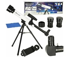 Mokomasis astronominis teleskopas vaikams ant trikojo