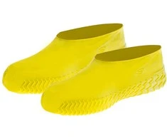 Neperšlampami batų apsaugai wellingtons S geltonos spalvos 26-34 dydžio