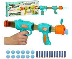Nerfy 2-in-1 mėlynas šovinių pistoletas