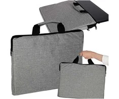 Roger Krepšys na laptopa 15,6 cali etui pokrowiec teczka damska vyriška pilka