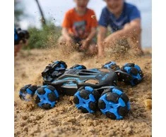 RC nuotolinio valdymo automobilis 8 ratai su pasaulio muzika