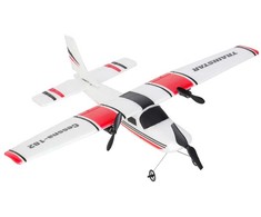 Nuotoliniu būdu valdomas Cessna 182 sklandytuvas aerobatas 2,4 GHz orlaivis