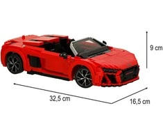 RC automobilis 1:14 AUDI R8 Spyder plytos