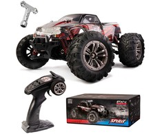 Ikonka RC automobilis Q901 bešepetėlinis 1:16 2.4G 4CH 52km/h raudonas
