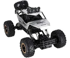 Roger RC automobilis Rock Crawler 1:12 4WD METAL sidabrinis
