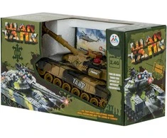 Rastar Tankas valdomas pulteliu RC Big War Tank