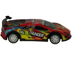 RC sportinis automobilis raudonos spalvos