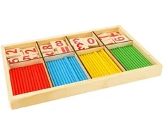 Montessori edukacinis rinkinys skačiavimo mokymuisi, medinis