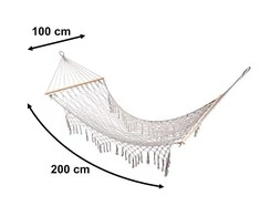 Patvarus hamakas su kutais 200 cm