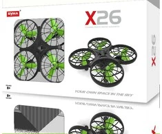 Syma X26 kliūčių vengimo RC dronas 2.4Ghz be galvos