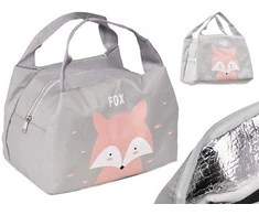 Termoizoliacinis maišelis pusryčiams pietums fox pink